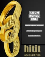 1.5 CM KUMLU ESLİ BİLEZİK
