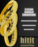 1.2 CM KUMLU MERDİVEN BİLEZİK