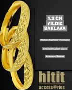 1.2 CM YILDIZ BAKLAVA BİLEZİK