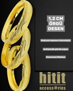 1.2 CM ÖRGÜ DESEN BİLEZİK