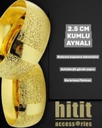 2.5 CM KUMLU AYNALI BİLEZİK