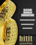 2.5 CM KUMLU MERDİVEN BİLEZİK