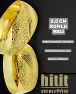 2.5 CM KUMLU ESLİ BİLEZİK