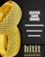 2.5 CM CAM KIRIĞI BİLEZİK
