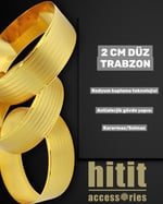 2 CM DÜZ TRABZON BİLEZİK