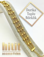 5 SIRALI DORİKA BİLEKLİK