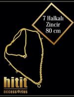 7 HALKALI ZİNCİR (80 CM)