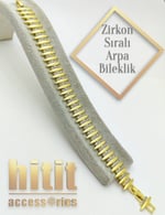 ARPA SIRALI ZİRKON BİLEKLİK