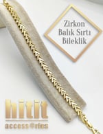 BALIK SIRTI ZİRKON BİLEKLİK