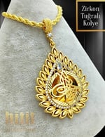 BAŞAK MODEL TUĞRALI KOLYE