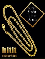 BURGU ZİNCİR 4 MM (60CM)