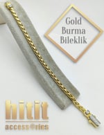 BURMA KESİM GOLD  BİLEKLİK
