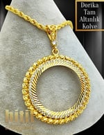 DORİKA MODEL TAM ALTINLIK KOLYE