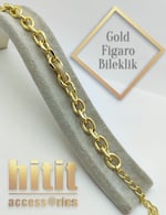 GOLD FİGARO BİLEKLİK