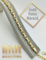 HALAT KESİM GOLD BİLEKLİK