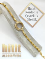 HALAT KORDONLU ÇEYREKLİK BİLEKLİK