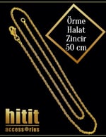 ÖRME HALAT ZİNCİR (50 CM)