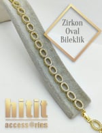 OVAL KESİM ZİRKON BİLEKLİK