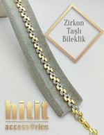 SIRALI PLATİN-GOLD BİLEKLİK