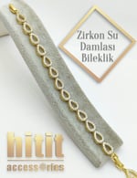 SU DAMLASI MODEL ZİRKON BİLEKLİK