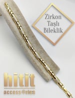 ZİRKON BALIK SIRTI BİLEKLİK