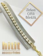 ZİRKON ÇİFTLİ BİLEKLİK