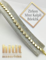 ZİRKON MİNİ KALPLİ BİLEKLİK