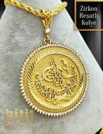 ZİRKON REŞATLI KOLYE
