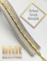 ZİRKON SIRALI MİNİ BİLEKLİK