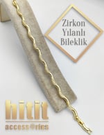 ZİRKON TAŞLI ESLİ BİLEKLİK