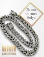 ZİRKON TAŞLI GURMET KOLYE