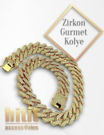 ZİRKON TAŞLI GURMET KOLYE