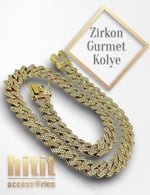 ZİRKON TAŞLI GURMET KOLYE