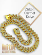 ZİRKON TAŞLI GURMET KOLYE