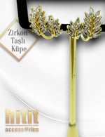 ZİRKON TAŞLI KÜPE