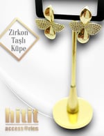 ZİRKON TAŞLI KÜPE
