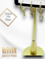 ZİRKON TAŞLI KÜPE