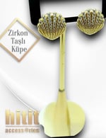 ZİRKON TAŞLI KÜPE