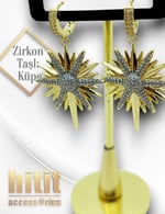 ZİRKON TAŞLI KÜPE