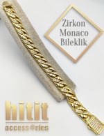ZİRKON TAŞLI MONACO BİLEKLİK