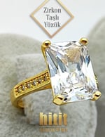 ZİRKON TAŞLI YÜZÜK