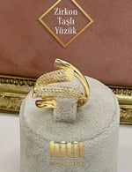 ZİRKON TAŞLI YÜZÜK