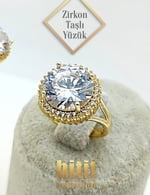 ZİRKON TAŞLI YÜZÜK