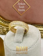 ZİRKON TAŞLI YÜZÜK