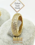 ZİRKON TAŞLI YÜZÜK
