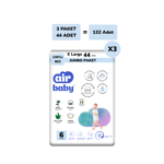Air Baby Süper Avantaj Paket X Large Bebek Bezi 6 Numara 132 Adet (3 Paket) 15+ Kg