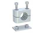 15mm TEK LAMA ÇİFT VİDA ALÜMİNYUM BORU KELEPÇESİ