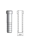 8mm DIŞA HAVŞA HORTUM UCU
