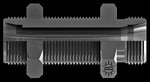 M22X1,5 - M18X1,5 ORANTI PERDE GEÇİŞ NİPELİ