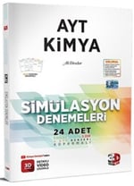 3D Yayınları AYT Kimya Simülasyon 28 Deneme